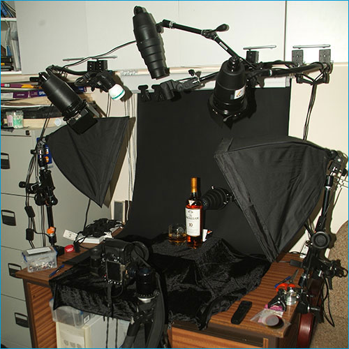 Complex Table Top Studio Set-up