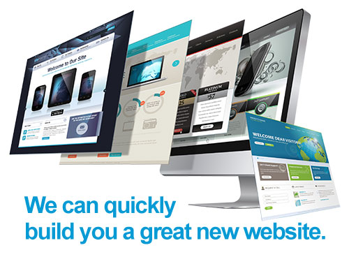 Start a website - we can quickly build you a great new website